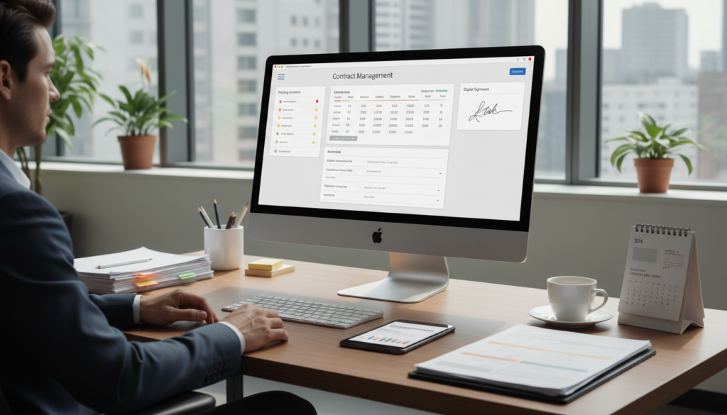 découvrez comment un logiciel dédié peut simplifier et optimiser la gestion de vos contrats, améliorer la collaboration et assurer un suivi rigoureux pour une meilleure efficacité.
