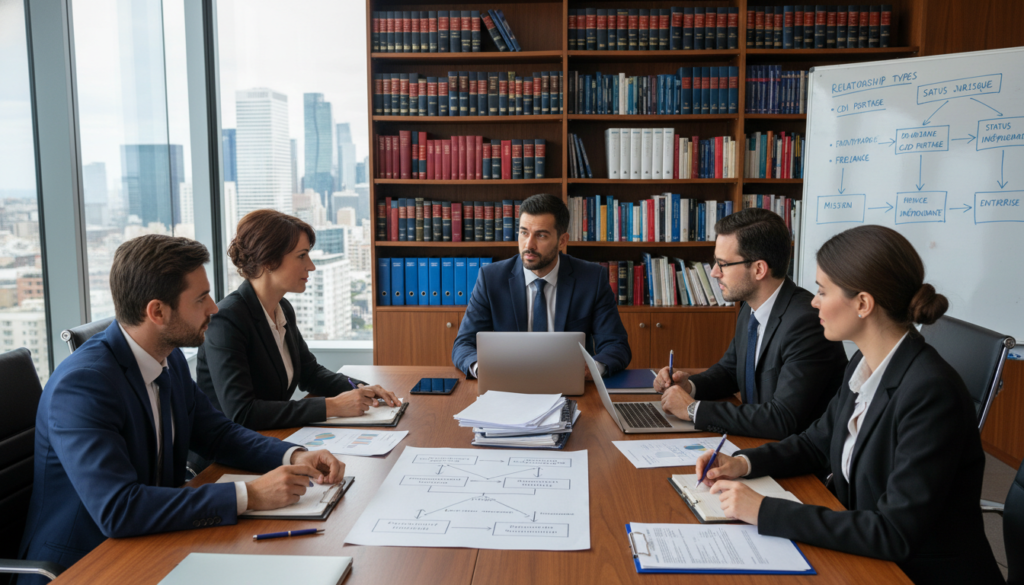découvrez le statut juridique précis d'une société de portage salarial, ses obligations légales et les avantages pour les professionnels indépendants.