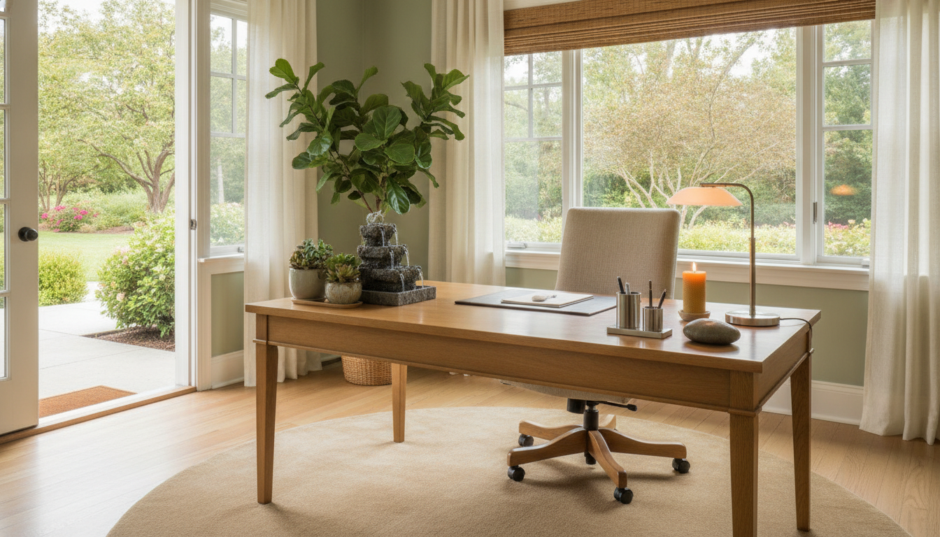 Comment aménager un bureau professionnel de façon feng shui ?