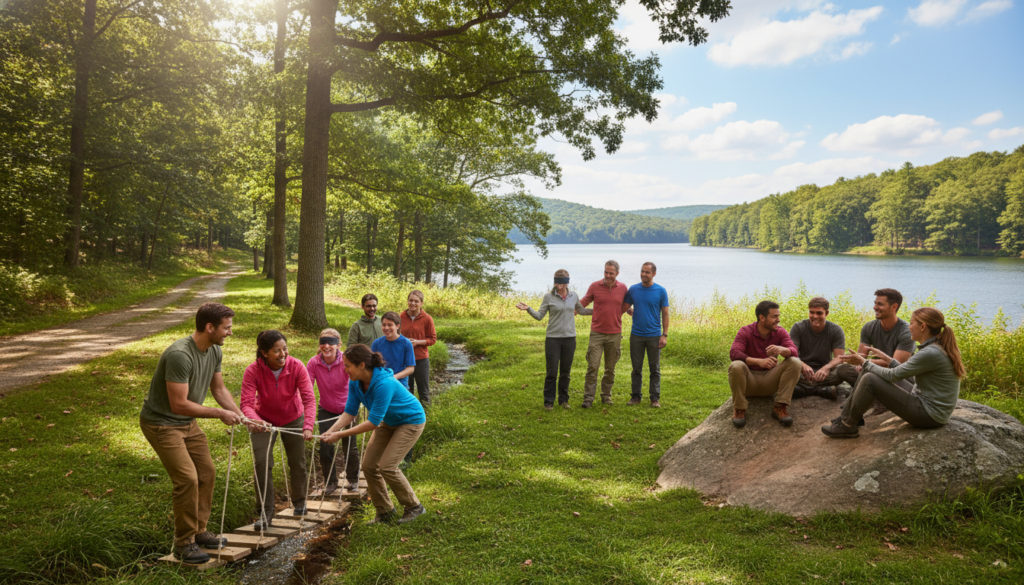 découvrez les véritables avantages d'un team building en pleine nature : renforcement des liens, amélioration de la communication et bien-être au travail garantis.