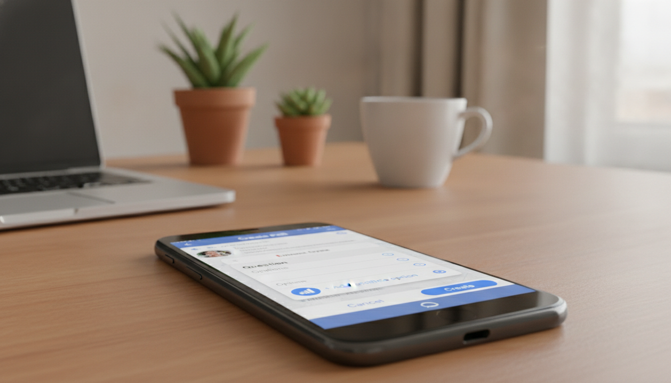 Comment créer un sondage sur Messenger malgré la mise à jour de 2022 ?