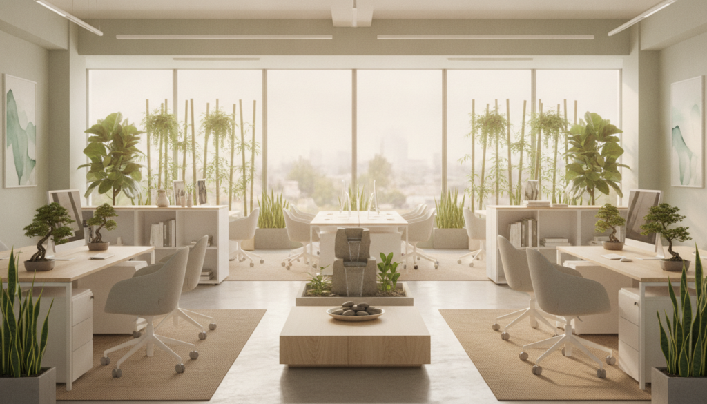 découvrez des astuces pour décorer vos bureaux d'entreprise et créer une ambiance zen, propice à la concentration et au bien-être des collaborateurs.