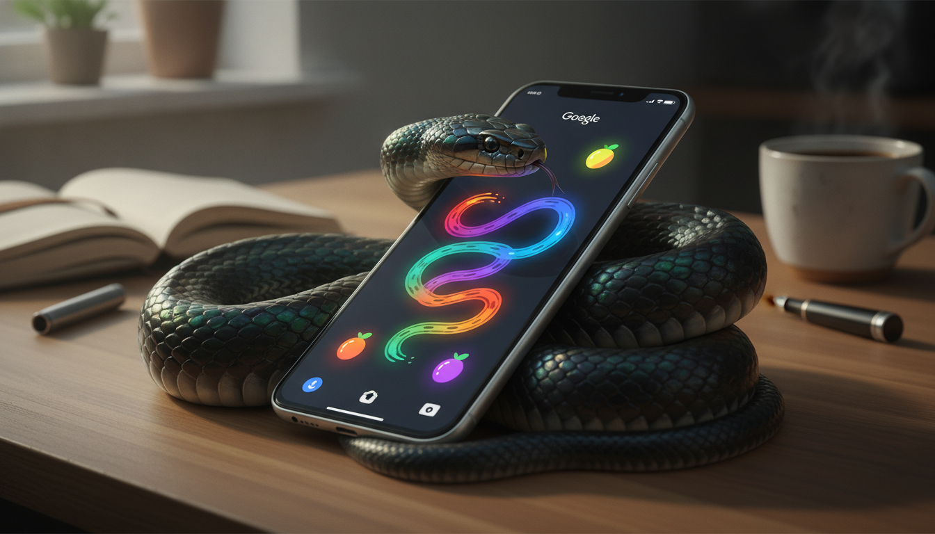 Jeu de l&rsquo;année du serpent : comment maîtriser ce doodle Google ?