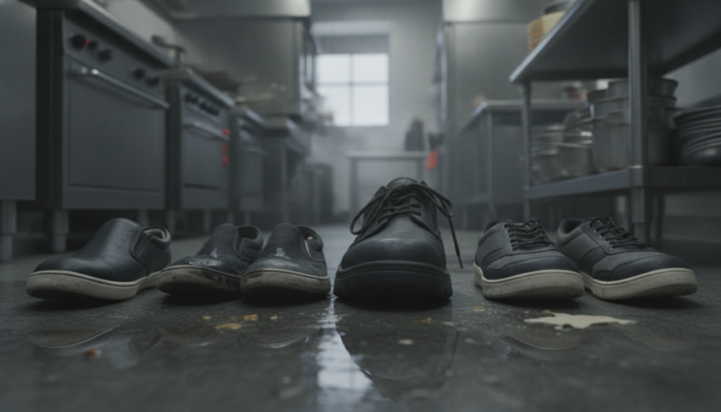 découvrez les erreurs à éviter lors de l'achat de chaussures de sécurité pour la cuisine afin d'assurer confort et protection optimale au travail.